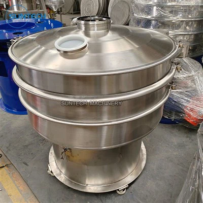 Criba vibratoria circular para fábrica de alimentos