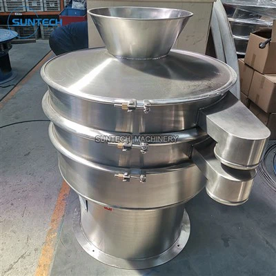 Tamiz vibratorio para harina en polvo