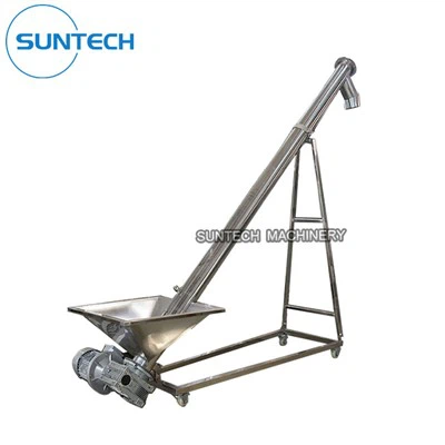 Transportador helicoidal de doble tornillo para lodo